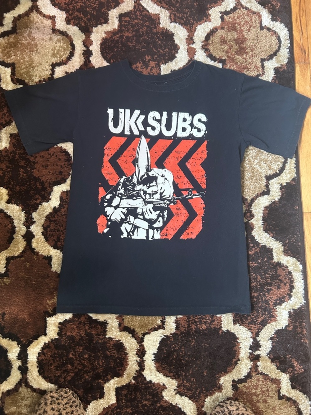 UK SUBS t-shirt 
Missing tag. Size small